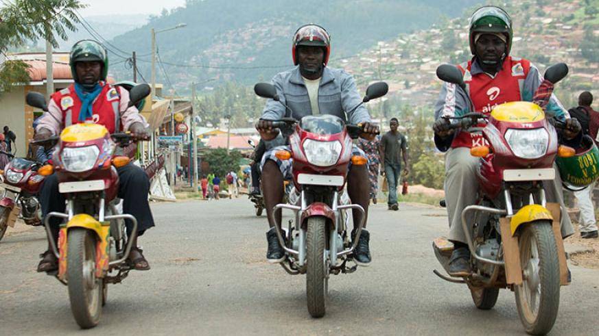 e-Moto Electric Motorcycle Taxi Service Rwanda