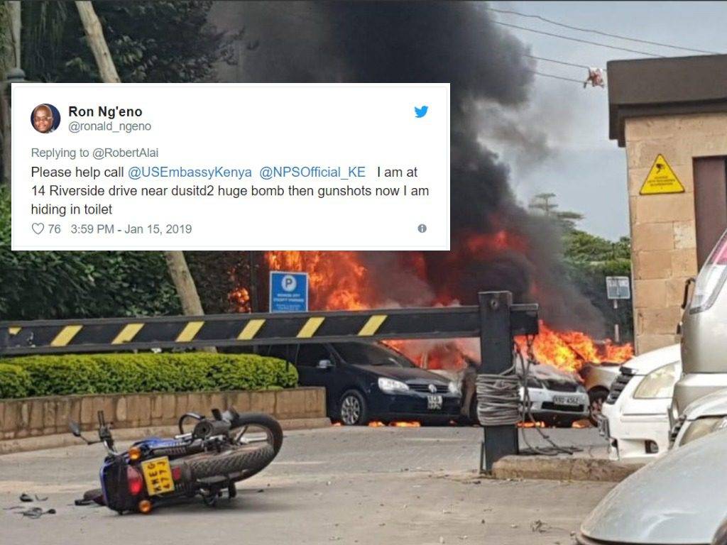 14 Riverside attack Nairobi