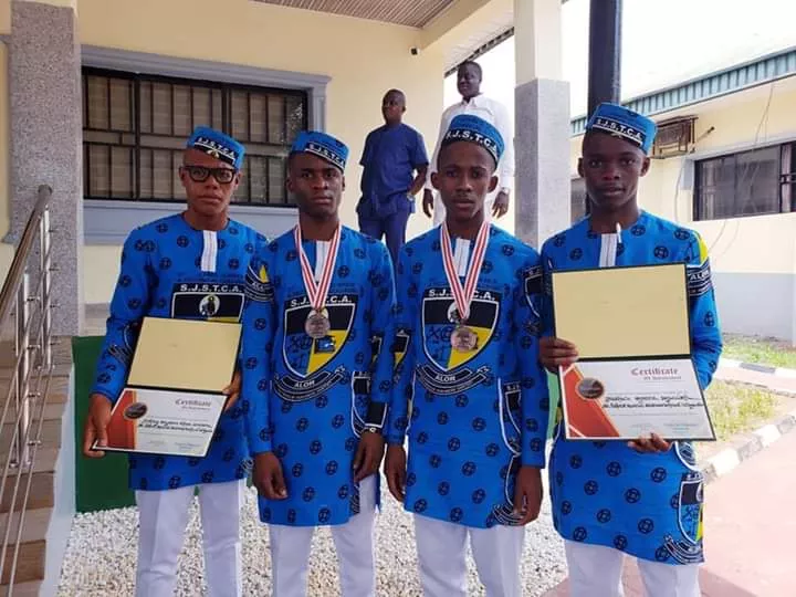 Nigerian schoolboys