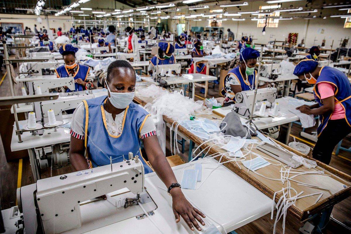 Factories to produce masks