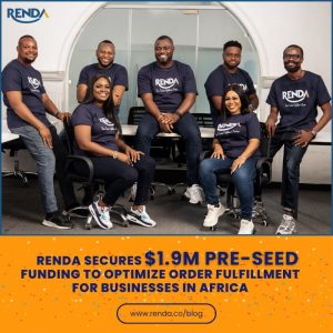 Nigerian Startup Renda Secures USD 1.9 M Pre-Seed Funding